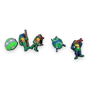 Ninja Turtle Shoe Charms